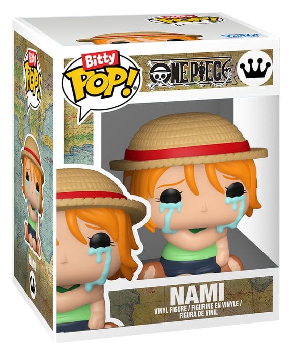 Funko One Piece Bitty POP! Figurines en vinyle Monkey D. Luffy & Nami