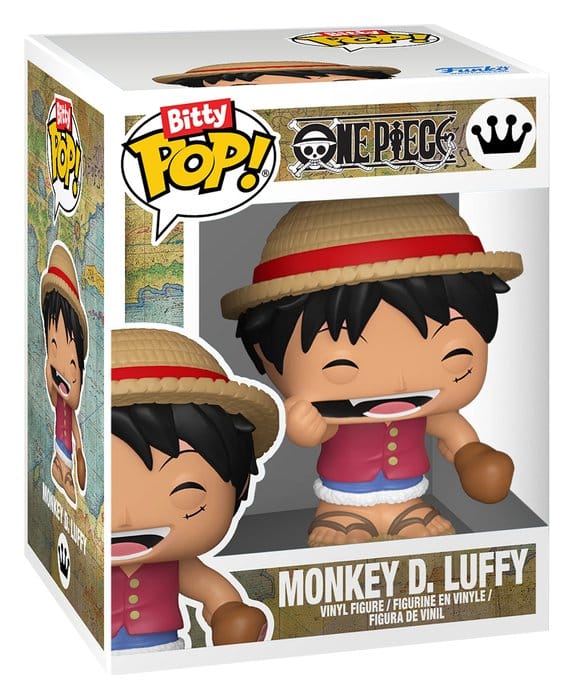 Funko One Piece Bitty POP! Figurines en vinyle Monkey D. Luffy & Nami