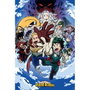 Abystyle Expositor 40 Posters Manga Dragon Ball Super My Hero Academia Demon Slayer Naruto One Piece 91.5 x 61 cm