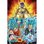 Abystyle Expositor 40 Posters Manga Dragon Ball Super My Hero Academia Demon Slayer Naruto One Piece 91.5 x 61 cm