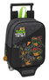 Safta MOCH 232 - Carro 805 - Mallette Tortues Ninja avec chariot pour enfants - Dimensions: 22 x 27 x 10 cm - Jouet en espagnol à partir de 3 ans