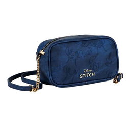 Cerda - Sac en polycuir Stitch - 12.5x21.5x8 cm - Sac à main pour femme - Coloris Bleu