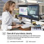 HP - Écran de conférence incurvé 39,7 pouces / 100,8 cm Série 7 Pro - Résolution 5K2K, Webcam 4K intégrée, Haut-parleurs Haute-Fidélité, 2x Thunderbolt 3, HP DeviceBridge 2.0