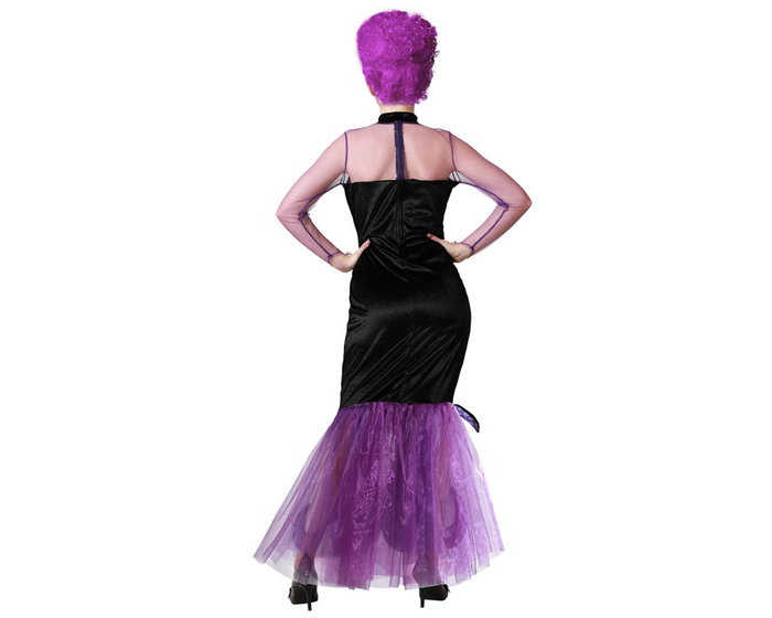 Atosa Disfraz Malvada Vestido Violeta para Mujer Adulta Atosa Disfraz Malvada Vestido Violeta para Mujer Adulta