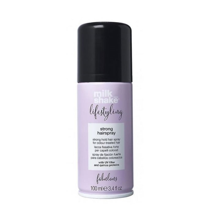 Milk Shake Lifestyling Laque pour cheveux forte fixation avec filtre UV pour le styling, 100 ml Milk Shake Lifestyling Laque pour cheveux forte fixation avec filtre UV pour le styling, 100 ml