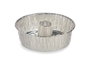 Kinvara Lot de 4 moules à flan en aluminium argenté 19,5 x 19,5 x 7 cm (Set de 24)