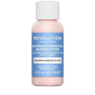 Revolution Skincare Lotion de nuit ciblée anti-imperfections calamine & acide salicylique 30 ml Revolution Skincare Lotion de nuit ciblée anti-imperfections calamine & acide salicylique 30 ml