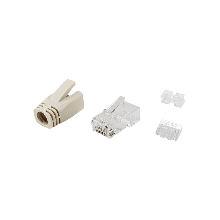 Equip Kit de 100 connecteurs RJ45 catégorie 6a UTP Equip Kit de 100 connecteurs RJ45 catégorie 6a UTP