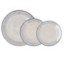 Quid Service d'assiettes Faro Blanc 18 Pièces en Céramique