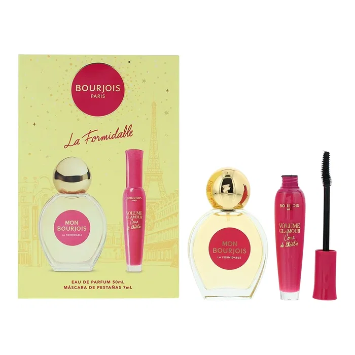 Bourjois Coffret La Formidable Eau De Parfum et Volume Glamour Mascara Noir Bourjois Coffret La Formidable Eau De Parfum et Volume Glamour Mascara Noir