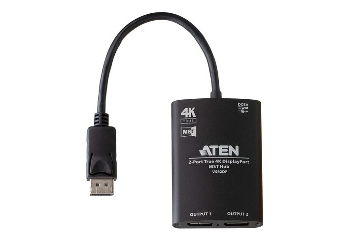 Aten VS92DP Hub MST DisplayPort True 4K à 2 ports Aten VS92DP Hub MST DisplayPort True 4K à 2 ports