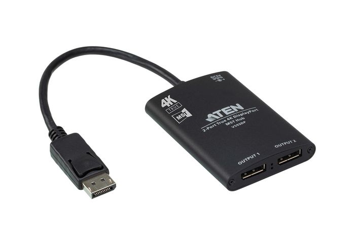 Aten VS92DP Hub MST DisplayPort True 4K à 2 ports Aten VS92DP Hub MST DisplayPort True 4K à 2 ports