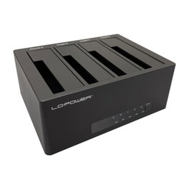 LC-Power LC-DOCK-U3-4B-V2 Station d'accueil HDD/SSD 4 baies
