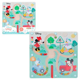 Woomax - Labyrinthe magnétique Baby Disney en bois - Jeu éducatif pour enfants dès 12 mois
