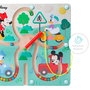 Woomax - Labyrinthe magnétique Baby Disney en bois - Jeu éducatif pour enfants dès 12 mois