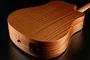 LAG Guitare électro-acoustique Folk Dreadnought Cutaway Natural pour gaucher, table épicéa massif, corps acajou, chevalet BrankoWood