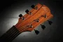 LAG Guitare électro-acoustique Folk Dreadnought Cutaway Natural pour gaucher, table épicéa massif, corps acajou, chevalet BrankoWood