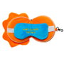 PUCKATOR Oreiller de voyage avec masque pour les yeux Adoramals Relaxeazzz - 19x28x6 cm - 95% Polyester, 5% Spandex