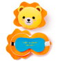 PUCKATOR Oreiller de voyage avec masque pour les yeux Adoramals Relaxeazzz - 19x28x6 cm - 95% Polyester, 5% Spandex