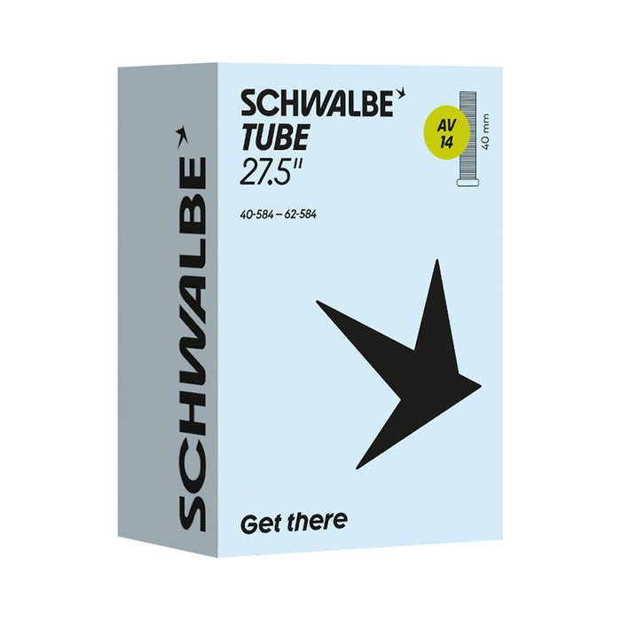 Schwalbe AV14 Chambre à air 27.5x1.50-2.40 V.STAND 40mm Schwalbe AV14 Chambre à air 27.5x1.50-2.40 V.STAND 40mm