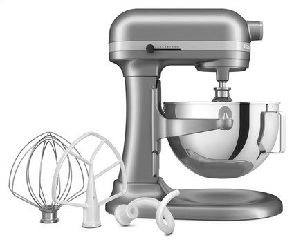 Kitchenaid KSM55SXX Robot Pâtissier Professionnel Heavy Duty 5,2L Argent - Avec Bol et Engrenages Métalliques, 11 Vitesses et Action Planétaire Kitchenaid KSM55SXX Robot Pâtissier Professionnel Heavy Duty 5,2L Argent - Avec Bol et Engrenages Métalliques, 11 Vitesses et Action Planétaire