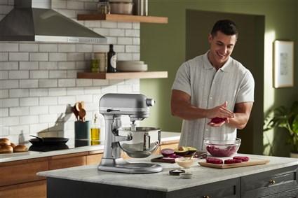 Kitchenaid KSM55SXX Robot Pâtissier Professionnel Heavy Duty 5,2L Argent - Avec Bol et Engrenages Métalliques, 11 Vitesses et Action Planétaire Kitchenaid KSM55SXX Robot Pâtissier Professionnel Heavy Duty 5,2L Argent - Avec Bol et Engrenages Métalliques, 11 Vitesses et Action Planétaire
