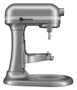 Kitchenaid KSM55SXX Robot Pâtissier Professionnel Heavy Duty 5,2L Argent - Avec Bol et Engrenages Métalliques, 11 Vitesses et Action Planétaire