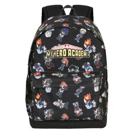 Karactermania Sac à Dos My Hero Academia Urbain Recyclé RPET - Compartiment Unique, Anti-Liquide, Poche Coussintée pour Électronique, 44 cm