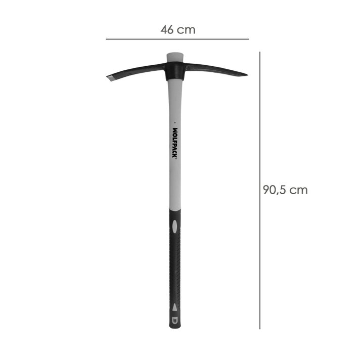 WOLFPACK LINEA PROFESIONAL Picacon avec manche en fibre de verre 1500 g WOLFPACK LINEA PROFESIONAL Picacon avec manche en fibre de verre 1500 g