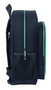 Safta Mochila Junior Adapt.Carro Real Madrid 2ª Equipacion 25/26 - Sac à dos pour enfants avec roulettes et poignée, dimensions 32x38x12 cm, âge minimum 3 ans