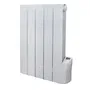 Warm Tech - Radiateur électrique à inertie fluide, 900W, 230V, pour pièce jusqu'à 35 m³, Blanc