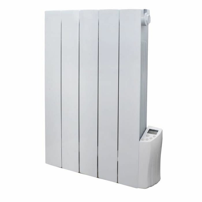 Warm Tech Radiateur électrique à inertie fluide 900W Blanc Warm Tech Radiateur électrique à inertie fluide 900W Blanc