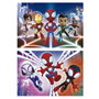 Educa Puzzle 2x16 pièces Spidey & His Amazing Friends - Puzzle enfant 3-4 ans - Version espagnol et anglais