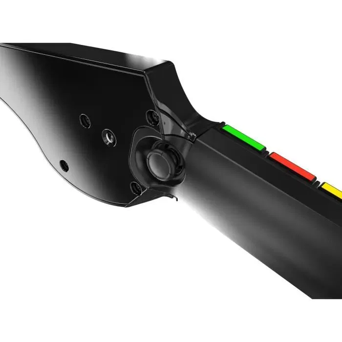 PDP Riffmaster - Guitare sans fil officielle PlayStation pour PS4, PS5 et PC - Compatible Fortnite Festival et Rock Band 4 - Noir