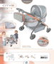 Cityx - Premier Coche de Poupée - Pour Poupées jusqu'à 42 cm - 35x50x56 cm