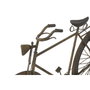 Home ESPRIT Décoration murale Bicyclette Vintage Métal Marron Noir (2 Unités)