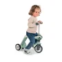 Smoby Draisienne 3 Roues Transformable en Patinette 2 en 1 pour Enfant de 18 Mois à 4 Ans - Guidon Réglable - Jusqu'à 20 kg
