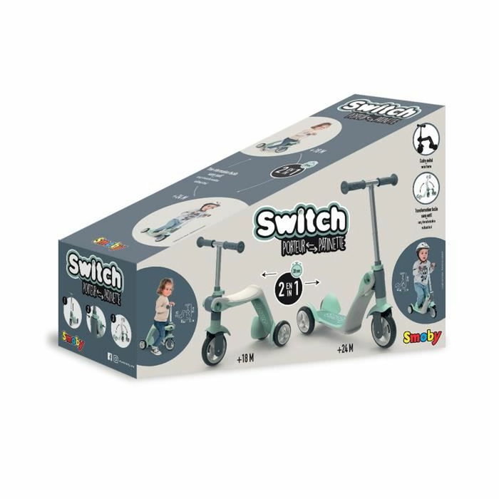 Smoby Draisienne transformable en patinette 2 en 1