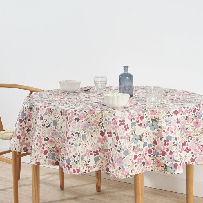 Nappe antitache Belum 0120-52 Multicouleur Ø 180 cm Fleurs Nappe antitache Belum 0120-52 Multicouleur Ø 180 cm Fleurs