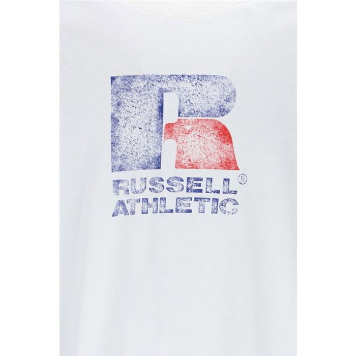T-shirt à manches courtes homme Russell Athletic Emt E36201 Blanc