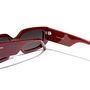 Hawkers Lunettes de Soleil TRENDSET Marbre Rouge Noir pour Unisexe 1 u