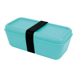 Milán Boîte alimentaire rectangulaire turquoise 0,75 L Sunset avec séparateur