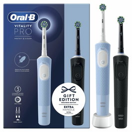 Oral-B Vitality Duo - Noir, Bleu, Blanc