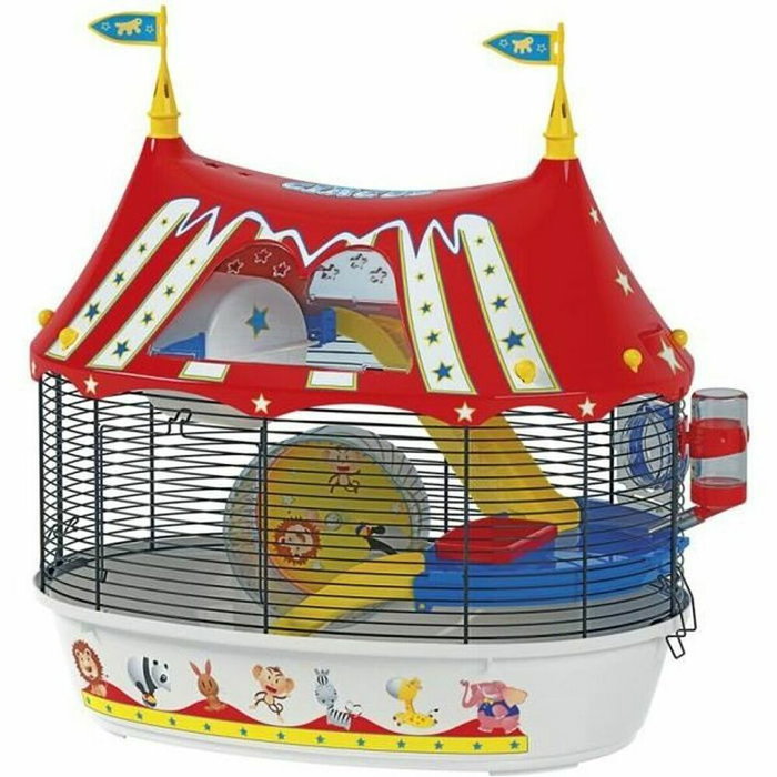 Ferplast Cage Circus Fun Rouge 49,5x34x42,5 cm Ferplast Cage Circus Fun Rouge 49,5x34x42,5 cm