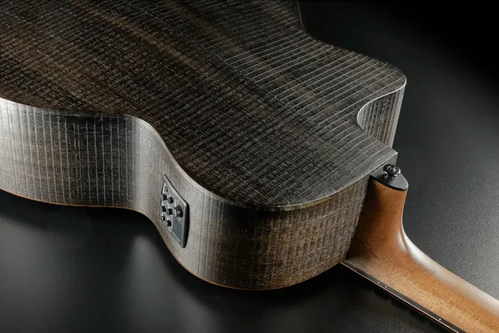 LAG Guitare Acoustique Électroacoustique Jumbo Cutaway – Sauvage Lag, Table Massif Brankowood, Finition Satinée LAG Guitare Acoustique Électroacoustique Jumbo Cutaway – Sauvage Lag, Table Massif Brankowood, Finition Satinée