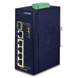 Planet IGS-614HPT Commutateur Gigabit Ethernet PoE+ 5 ports RJ45 et SFP