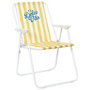 Home Deco Factory Chaise pliante Dolce jaune