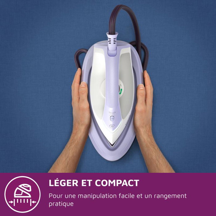 Philips PSG3000/30 Station de repassage vapeur 2400 W, violet/blanc, modèle PSG3000/30