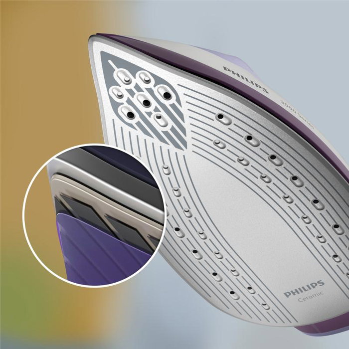Philips PSG3000/30 Station de repassage vapeur 2400 W, violet/blanc, modèle PSG3000/30