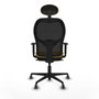 Chaise de Bureau Piqueras y Crespo 1D036G1 Jaune